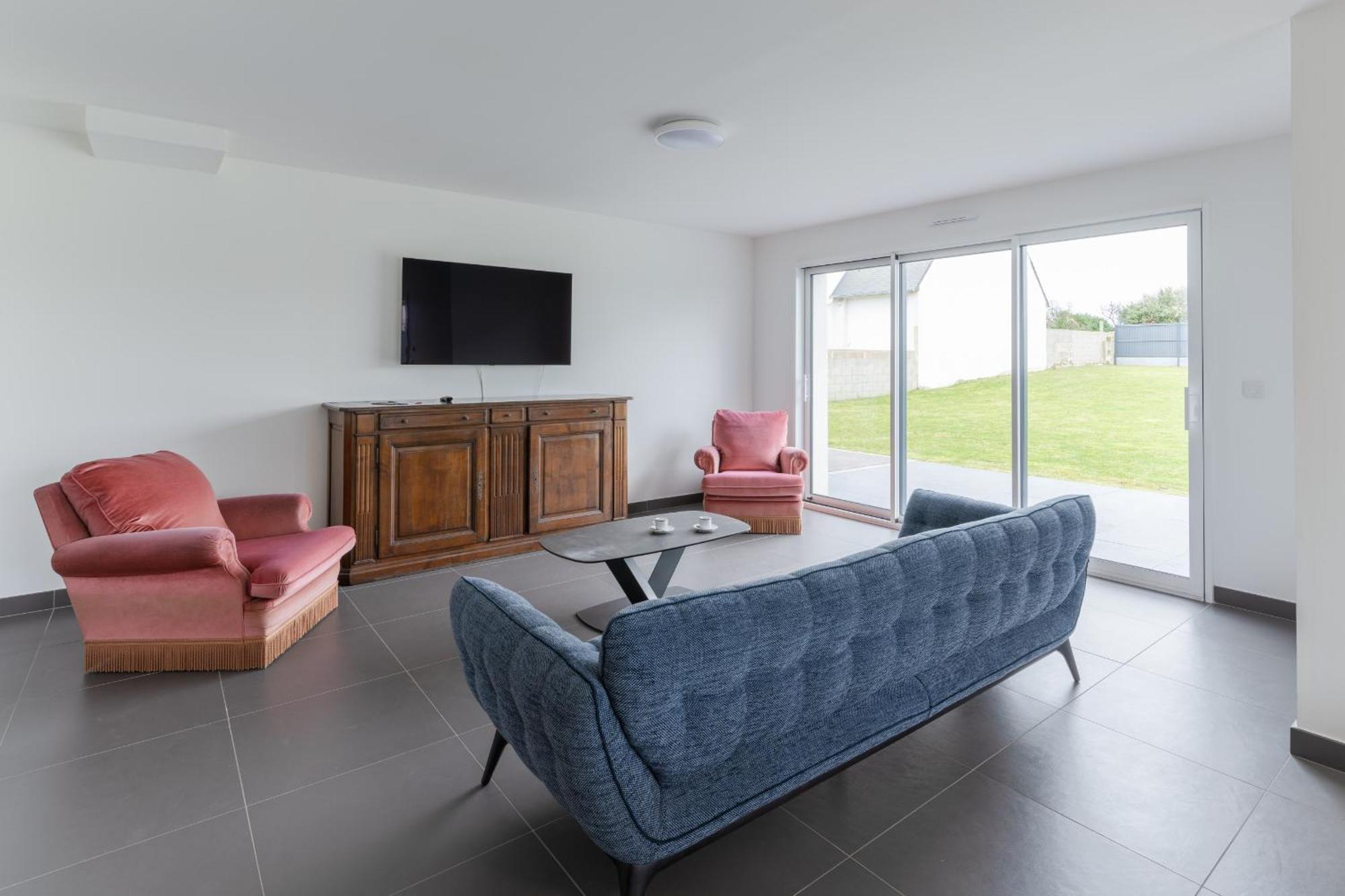 Ker Stivell - Superbe Maison Neuve A 2 Pas De La Mer Landunvez Exterior photo